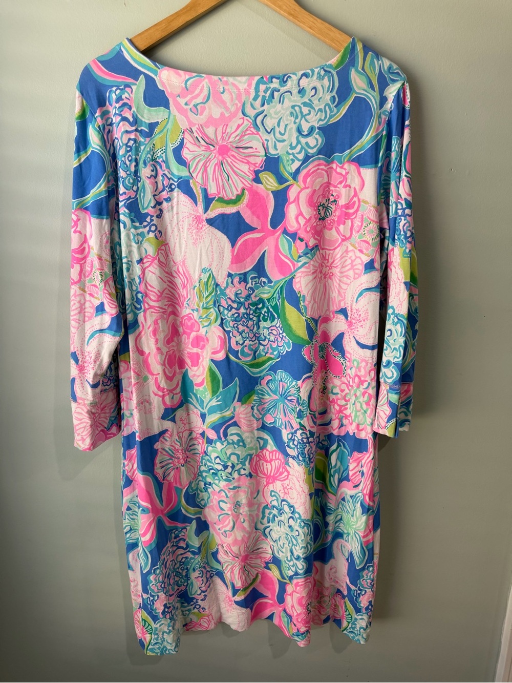 Lilly Pulitzer Sophie UPF 50+ Dress Peony for Your Thoughts Size XL - Picture 7 of 7